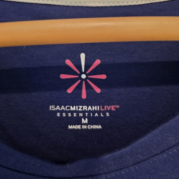 Isaac Mizrahi Navy Blue Tank Top - Picture 2 of 6